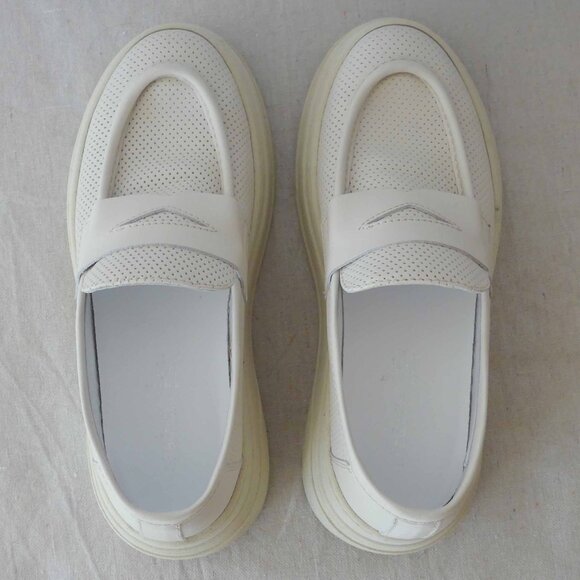 NWT Nila & Nila Women 37 (7) Platform Leather Loafer - Picture 6 of 16